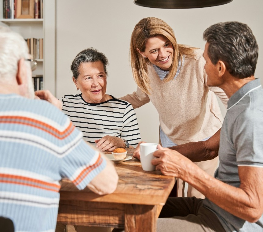 Independent senior at home